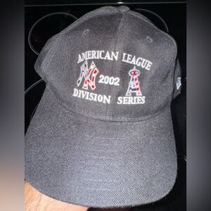 2002 Americans league Yankee vs angels hat!